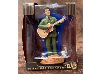 Elvis Collectable Ornament And Three CDs