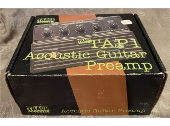 Tap1 Acoustic Guitar Preamp