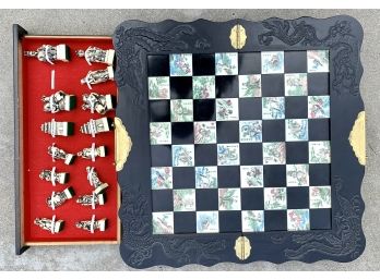 Foldable Chessboard And Pieces