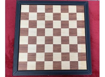 Large Wooden Chessboard With Drawers And Wooden Pieces
