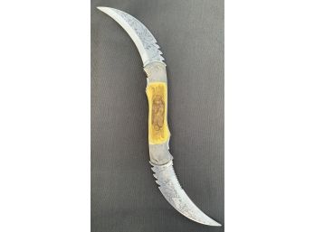 Unique Double Sided Eagle Knife