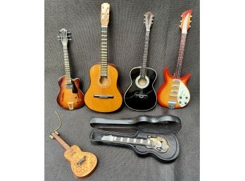 Lot Of Guitar Models And Accessories