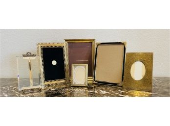 Nice Gold Tone Picture Frame Assortment