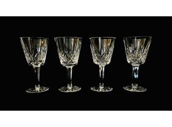 4 Waterford Crystal Goblets