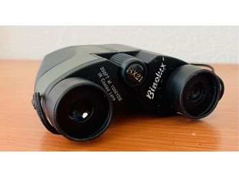 Compact Binolux 8 X 21 Coated Binoculars With Case
