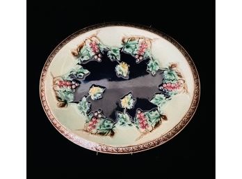 Gorgeous Antique Oval Majolica Platter
