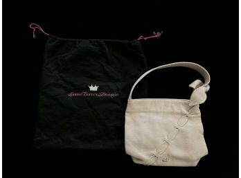 Designer Shoulder Bag Pink Leather Elaine Turner Designs With Dust Bag