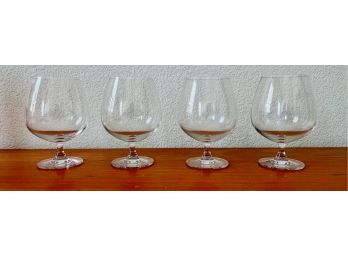 4 Glass Brandy Snifters