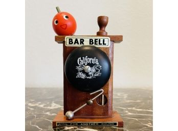 Vintage California Souvenir Bar Bell Bar Accessory