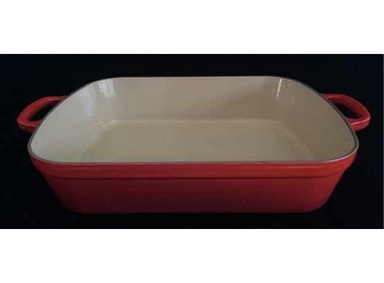 Excellent Condition Le Creuset 33 Made In France Red Casserole
