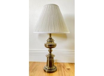 Brass Lamp With Shade