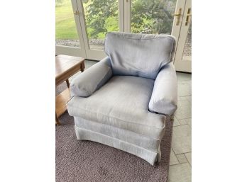 Homestead House Blue Fabric Accent Chair