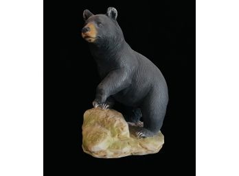 Vintage Lefton Black Bear Figurine