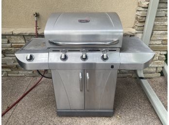 Commercial Tru Infrared Char-broil Gas Grill With Cover