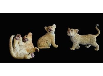 Lion Cub Figurines