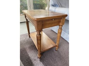 Hammary Furniture Side Table With Slide Out Tray