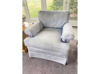 Homestead House Blue Upholstered Accent Chair