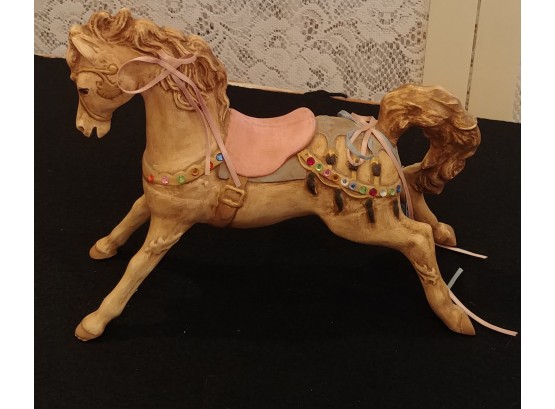 Lovely Ceramic Carousel Horse