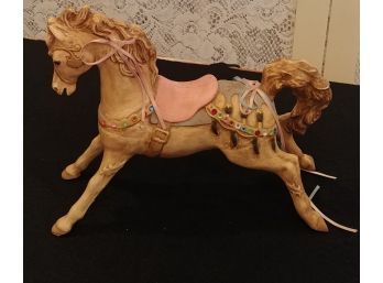 Lovely Ceramic Carousel Horse