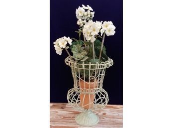 Victorian Style Potted Faux Plant