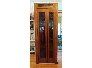 Vintage Solid Wood 1940's Phone Booth With Surprise