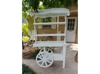 Adorable Handmade Vendor Cart