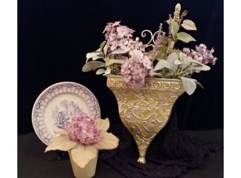Collection Of Lavender Decor Items