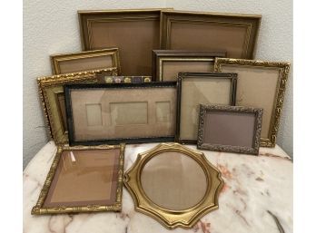 Big Assortment Of Picture Frames, Carious Colors And Sizes