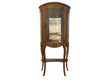 Antique Display Cabinet With Key