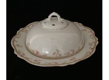 Austrian Porcelain Lidded Bowl