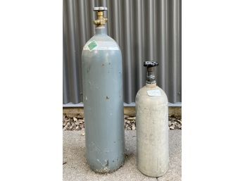 Duo Of Carbon Dioxide Tanks