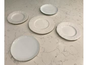 Grouping Of 5 Small Plates, Including Haviland Porcelain