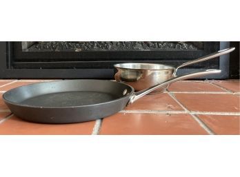 Duo Of Cooking Pans, 1 Emerils And The Other Calphalon