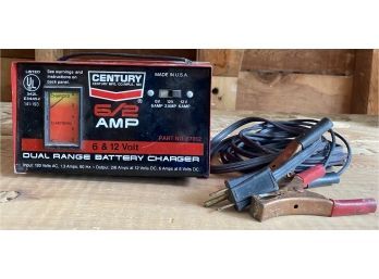 Century 6/2 Amp Dual Range Battery Charger