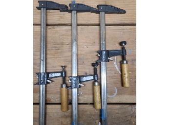 Three Pitsburgh Vice Clamps
