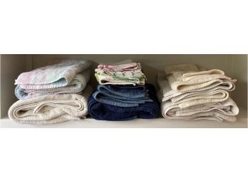 Assortment Of Towels, Including Kitchen Ones