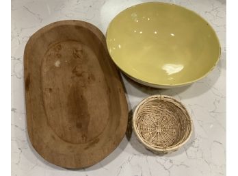 Trio Of Decorative Bowls