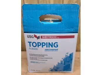 USG Sheetrock Brand,3.5 GAL. Of Topping Joint Compound