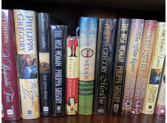 Collection Of First Edition/First Printing Philippa Gregory Hardcover Books Including Autographed Copies!