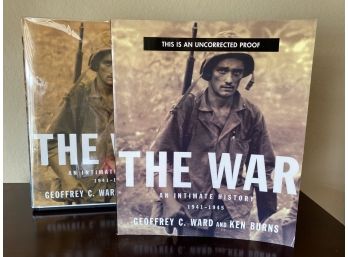 Two Copies Of “The War-An Intimate History” By Ward & Burns ~Hardcover Is First Edition~