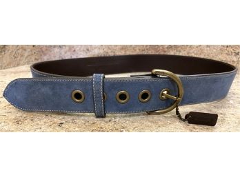 Blue Coach Belt Size XL