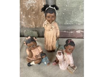 'mary, Rachel, & Alexandria' Figurines By Martha Holcombe