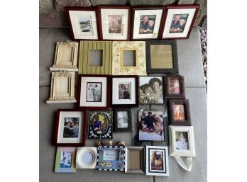Large Assorted Collection Of Small Picture Frames (1/5)