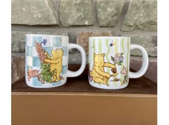 (2) Winnie The Pooh Coffee Mugs With Quotes
