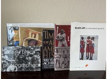 Collection Of Historic Books Including Early Black Photographers, & Maya Angelou Children’s Books