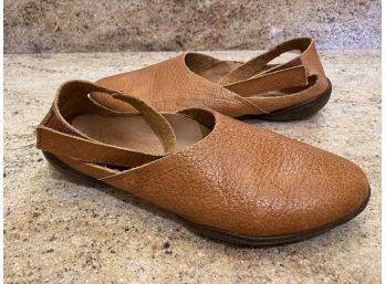 Trippen Size 38 Brown Leather Flats