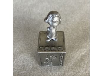 Miniature Hallmark '5 Decades Of Lucy' Paper Weight
