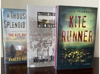 Signed Copy Of Khaled Hoseini Including The Kite Runner And A Thousand Splendid Suns