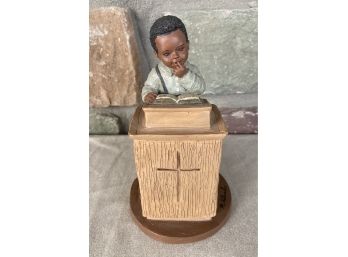 'calvin' Figurine By Martha Holcombe - Special Edition: Church Of The Nazarene #215/500 (signed!)