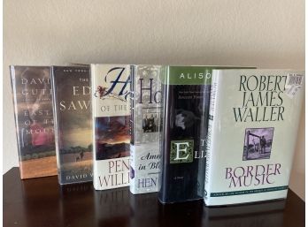 Collection Of Hardcover Books Including Border Music By James Robert Waller